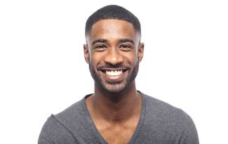 man smiling